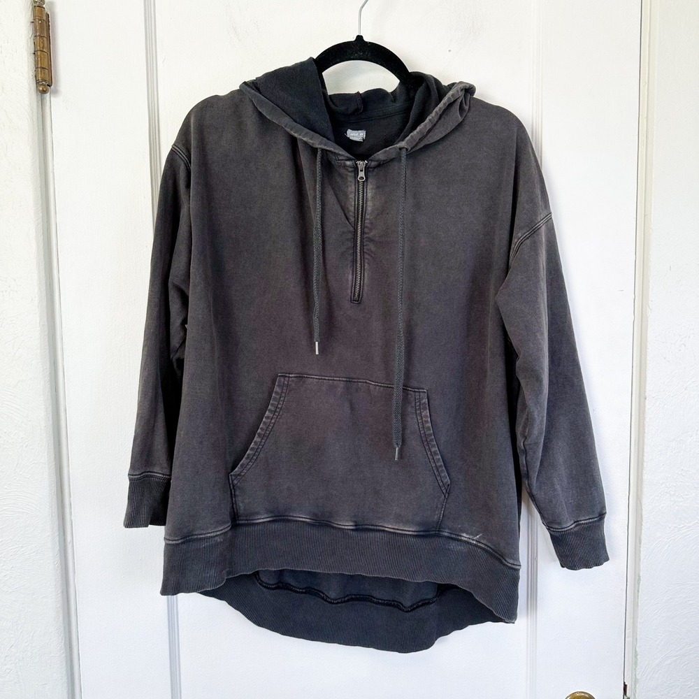 Aerie | American Eagle Light‎ Weight Quarter Zip Hoodie Sweatshirt size Small
